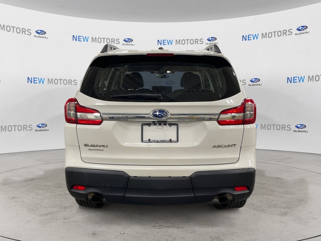 2019 Subaru Ascent Base Model 8-Passenger Crystal White Pearl at New Motors