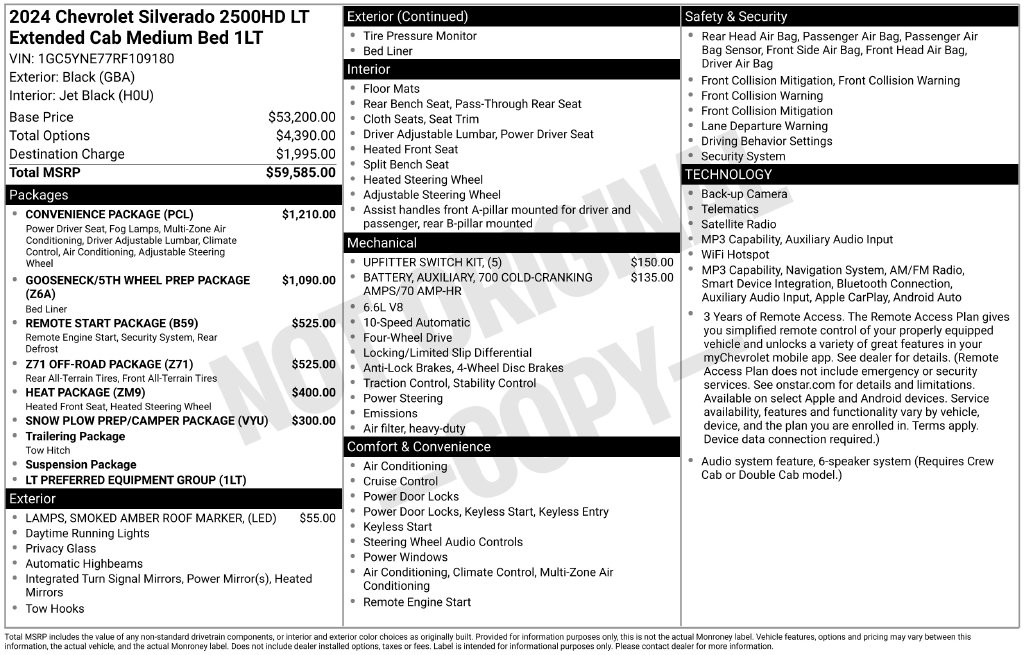 2024 Chevrolet Silverado 2500 HD photo 6 of 11