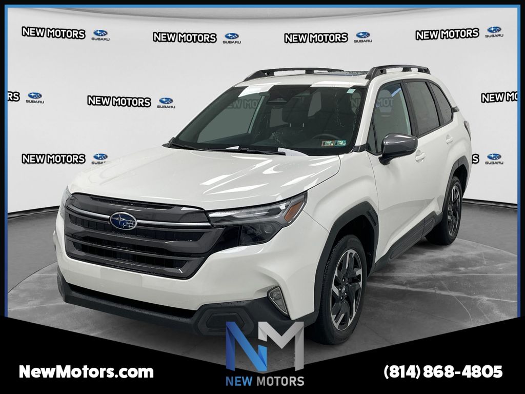 2026 Subaru Forester Limited Crystal White Pearl at New Motors