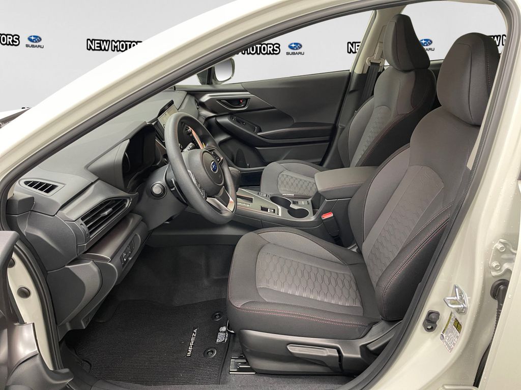 2026 Subaru Impreza Sport Crystal White Pearl at New Motors