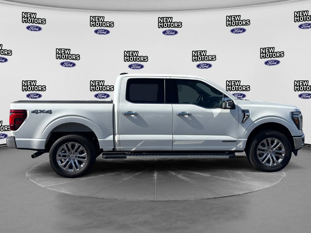 2024 Ford F-150 Lariat White Metallic at New Motors