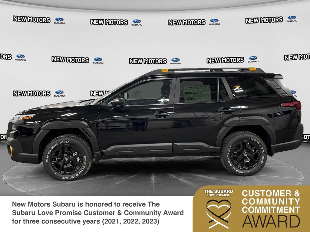 2026 Subaru Outback Wilderness Crystal Black Silica at Braxton Motor Co