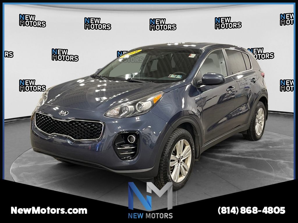 2019 Kia Sportage LX Pacific Blue at Star Lake Ford