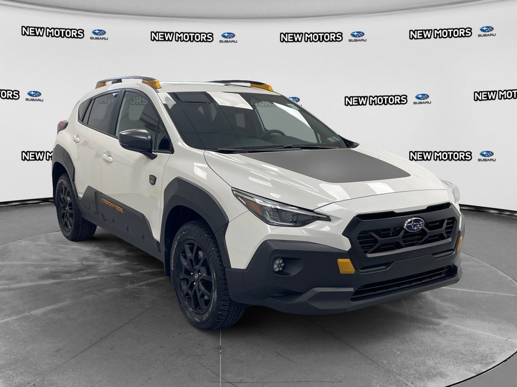 2026 Subaru Crosstrek Wilderness Crystal White Pearl at New Motors