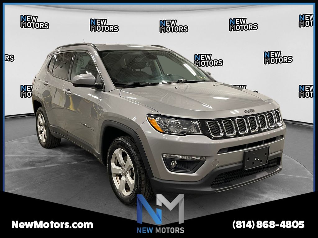 2020 Jeep Compass Latitude Billet Silver at New Motors