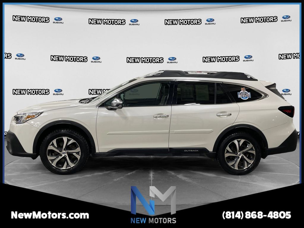 2020 Subaru Outback Touring Crystal White Pearl at New Motors