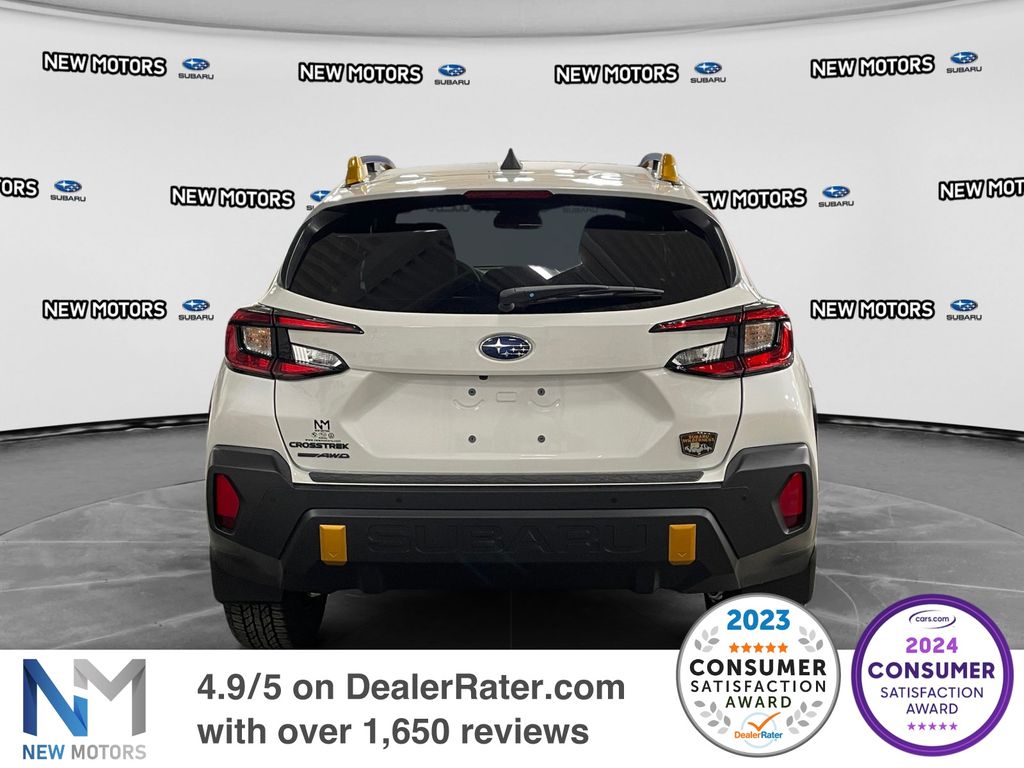 2026 Subaru Crosstrek Wilderness Crystal White Pearl at New Motors