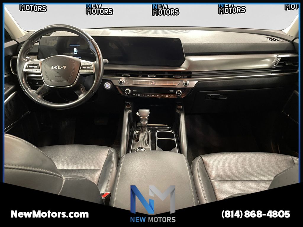 2023 Kia Telluride S Glacial White Pearl at South Park Mitsubishi