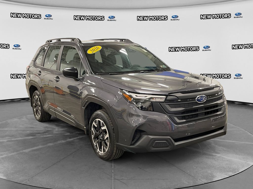 2026 Subaru Forester Standard Model Magnetite Gray at New Motors
