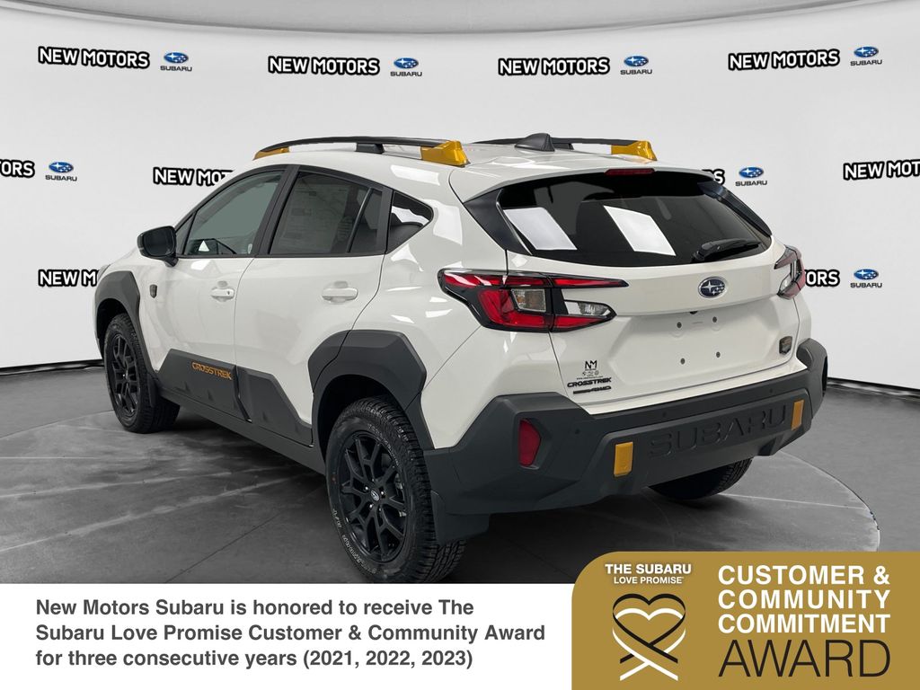 2026 Subaru Crosstrek Wilderness Crystal White Pearl at New Motors