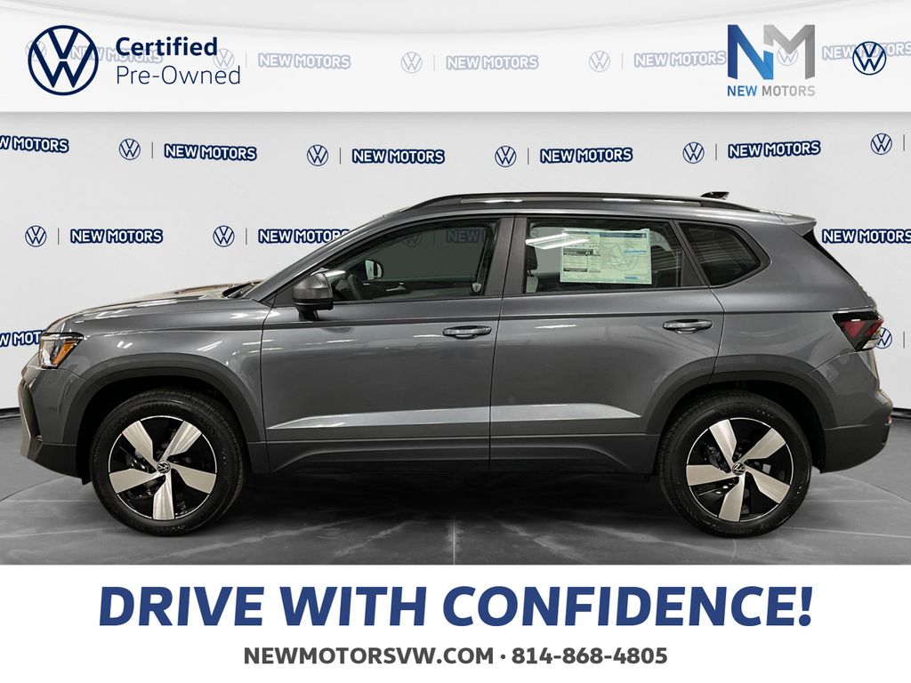 2025 Volkswagen Taos 1.5T S Deep Black Pearl at New Motors