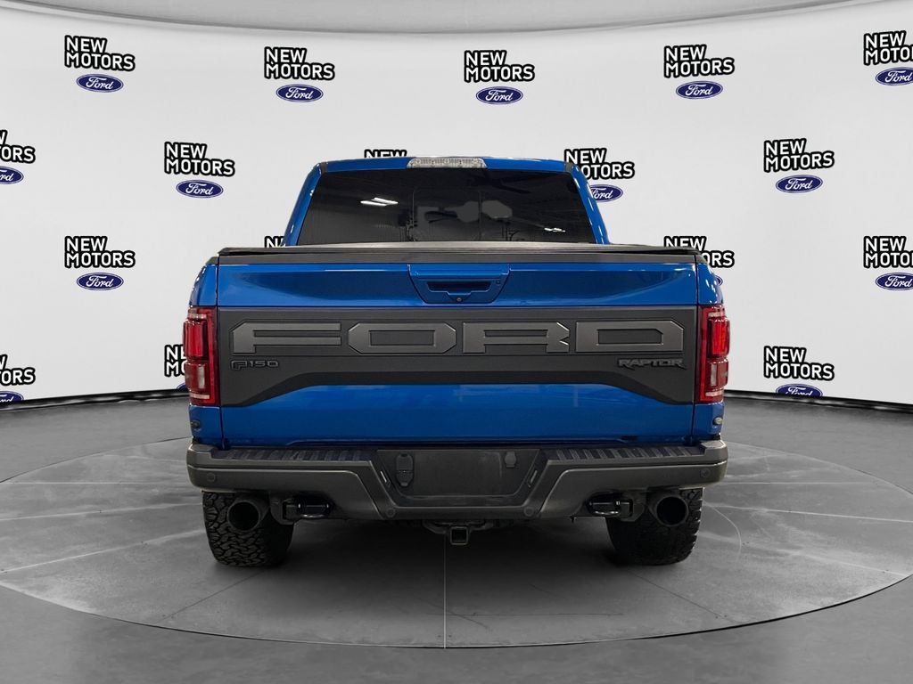 2019 Ford F-150 Raptor Blue Metallic at Auto Express Rt. 8