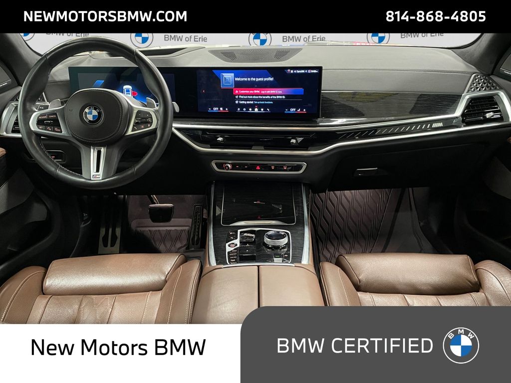 2024 BMW X7 M60i White Metallic at South Park Mitsubishi