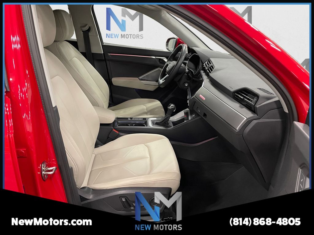 2022 Audi Q3 40 Premium Tango Red at Northside Imports