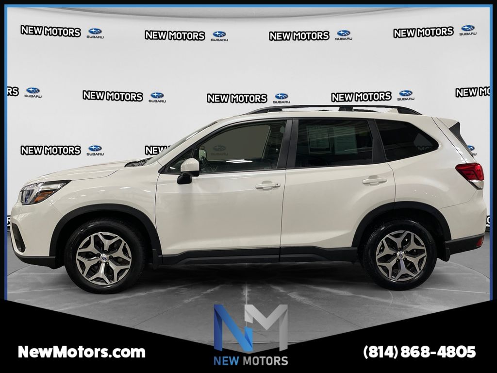 2021 Subaru Forester Premium Crystal White Pearl at New Motors