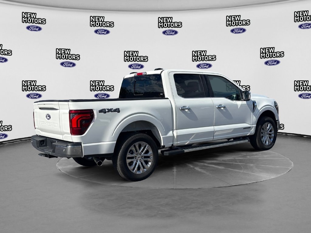 2024 Ford F-150 Lariat White Metallic at New Motors