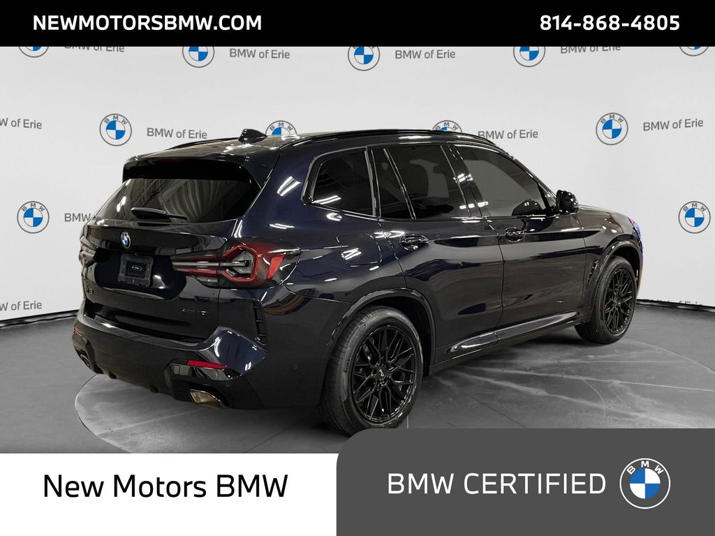 2024 BMW X3 xDrive30i Carbon Black Metallic at South Park Mitsubishi