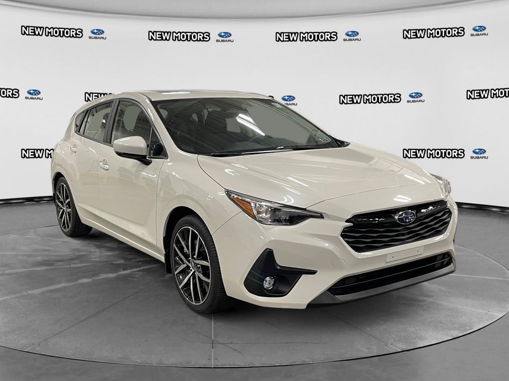 2026 Subaru Impreza Sport Crystal White Pearl at New Motors