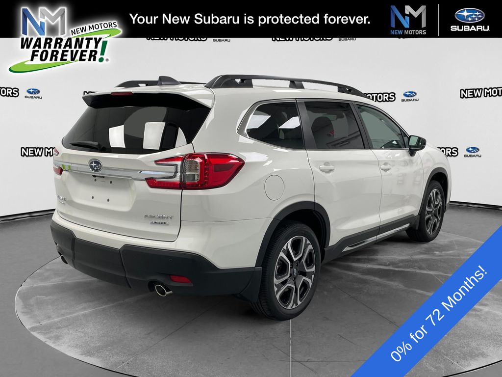 2026 Subaru Ascent Limited 7-Passenger Crystal White Pearl at New Motors