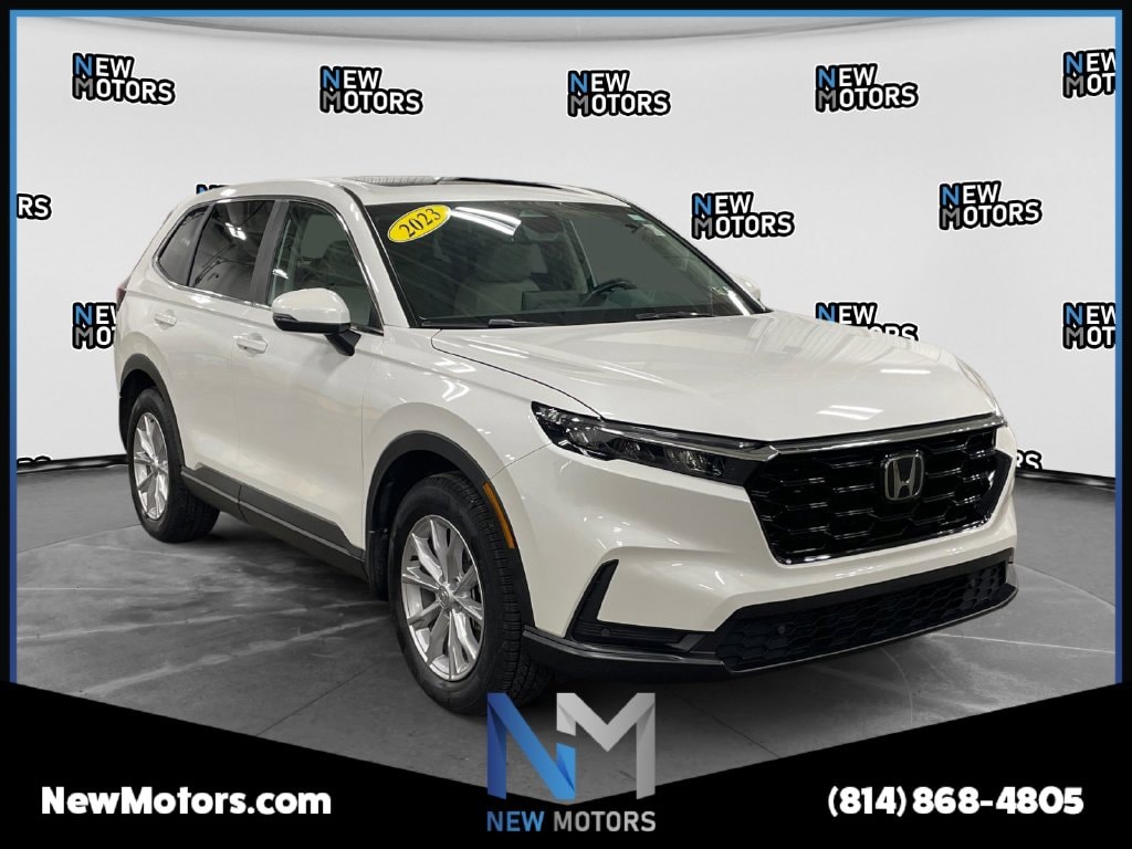 2023 Honda CR-V EX-L White at South Park Mitsubishi
