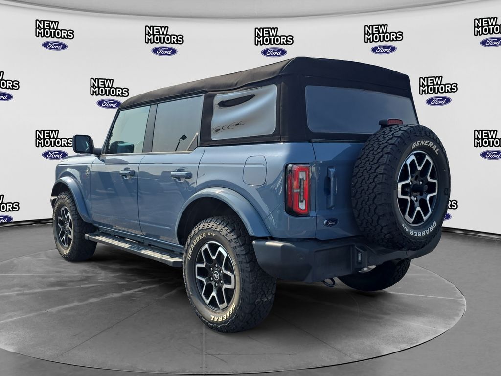 2023 Ford Bronco  Azure Gray Metallic Tri-Coat at Town & Country Ford