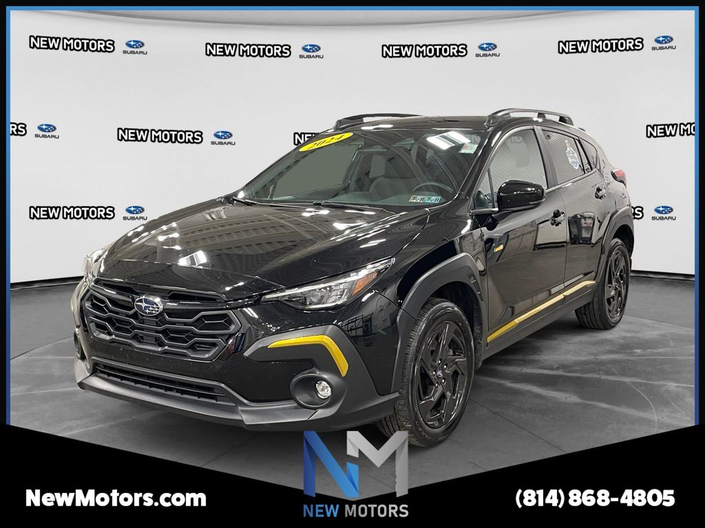 2024 Subaru Crosstrek Sport Crystal Black Silica at New Motors