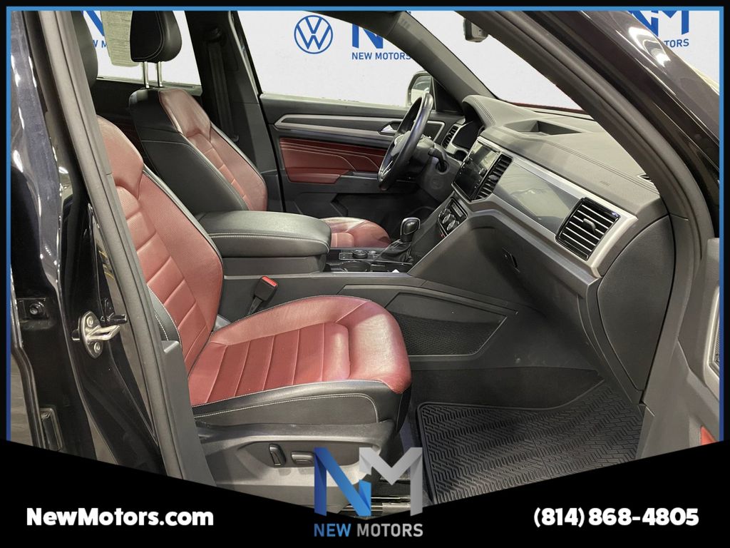 2023 Volkswagen Atlas Cross Sport 3.6L V6 SEL Premium R-Line Deep Black Pearl at South Park Mitsubishi