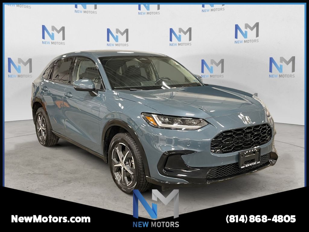 2023 Honda HR-V EX-L AWD Blue at Solomon Chevrolet