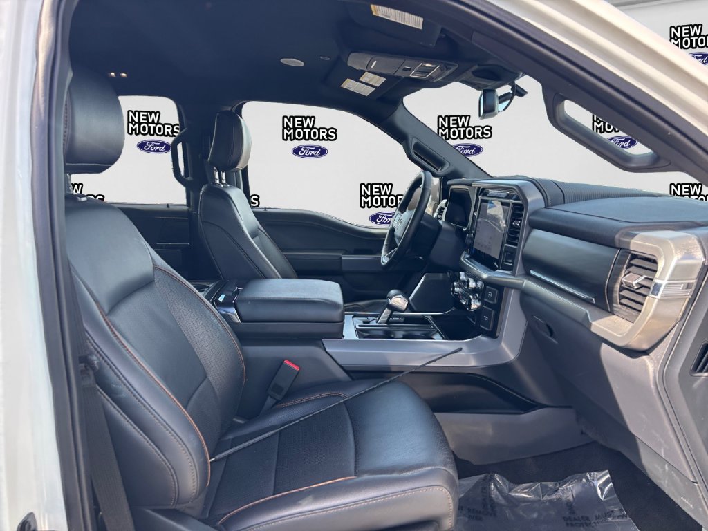 2024 Ford F-150 Lariat White Metallic at New Motors