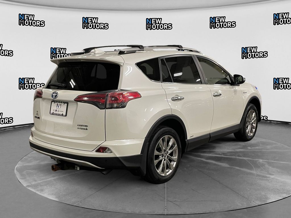 2016 Toyota RAV4 Hybrid Limited Blizzard Pearl at South Park Mitsubishi