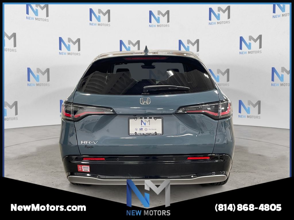 2023 Honda HR-V EX-L AWD Blue at Solomon Chevrolet