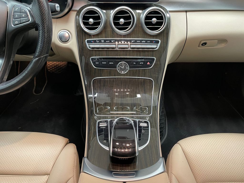 2016 Mercedes-Benz C-Class C 300 4MATIC designo Cardinal Red at Braxton Motor Co