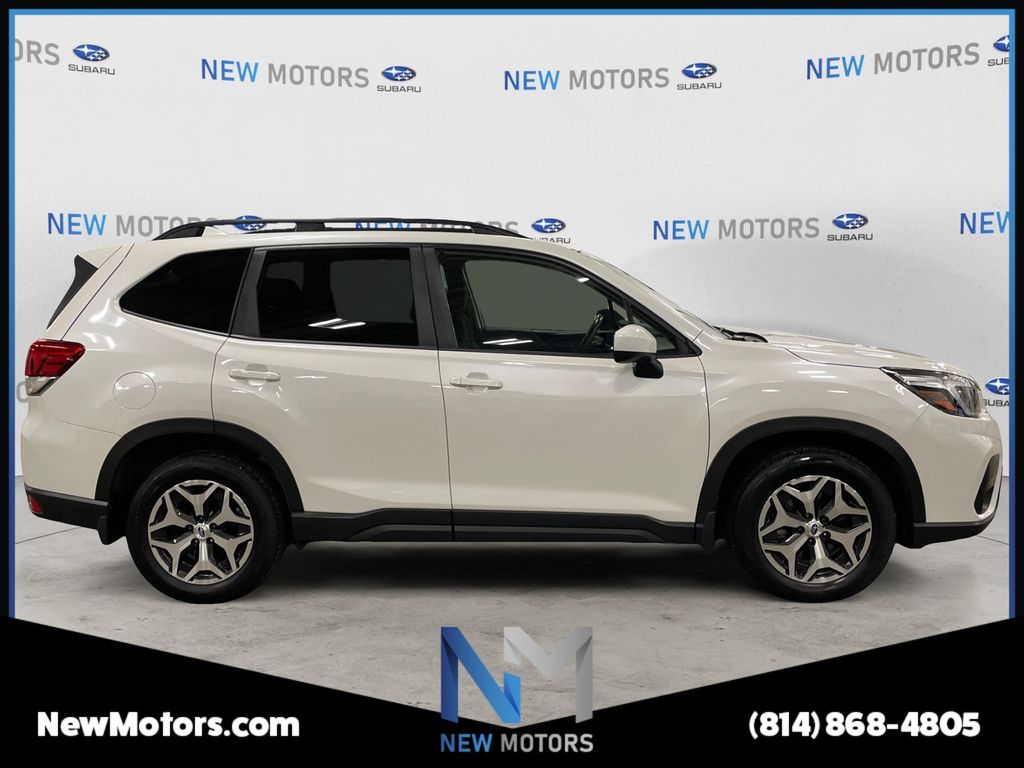 2021 Subaru Forester Premium Crystal White Pearl at New Motors