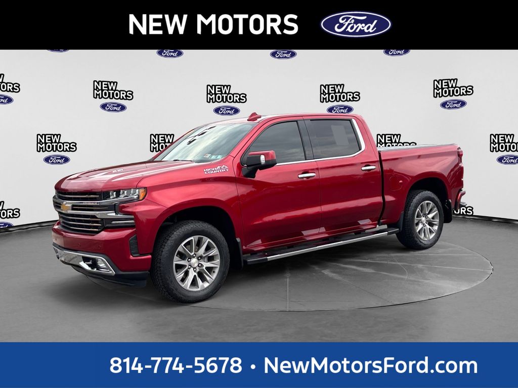 2021 Chevrolet Silverado 1500 High Country Cherry Red Tintcoat at Auto Express Rt. 8