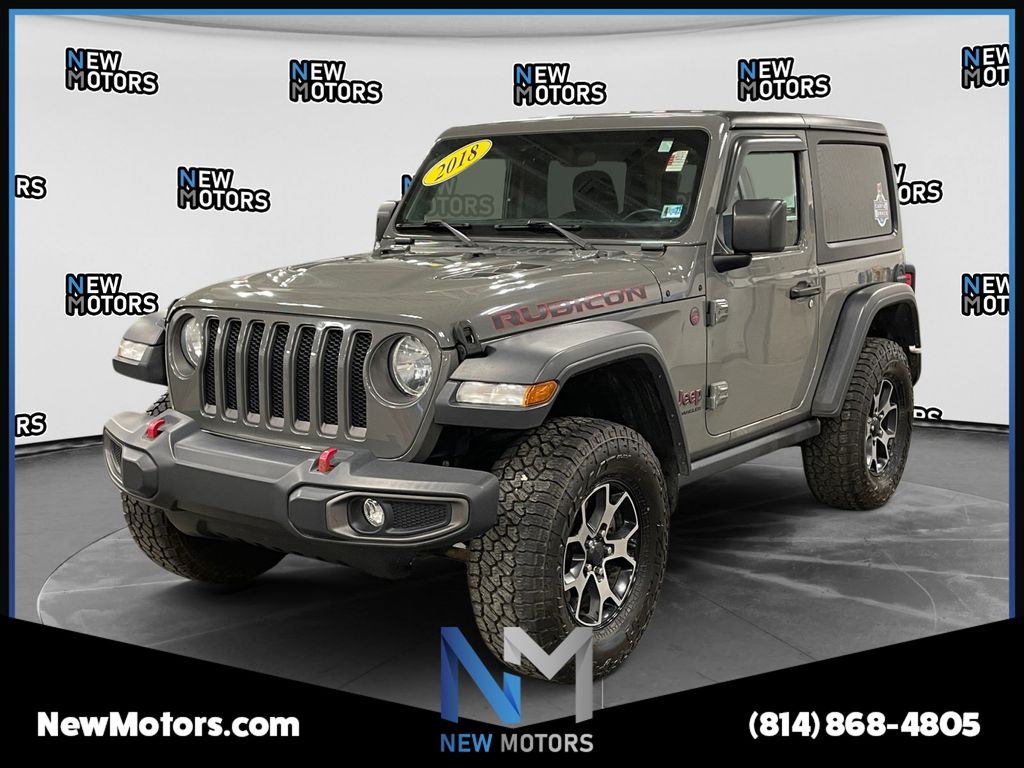 2018 Jeep Wrangler Rubicon 4x4 Gray Clearcoat at Northside Imports