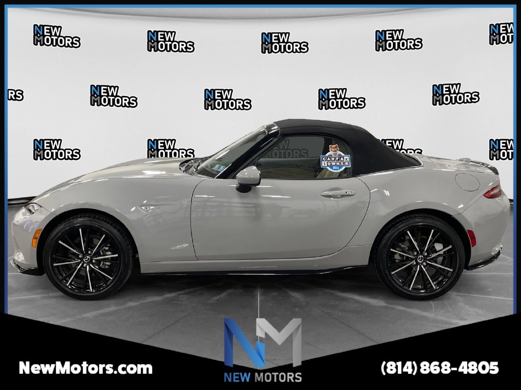 2024 Mazda MX-5 Miata Grand Touring Gray at Braxton Motor Co