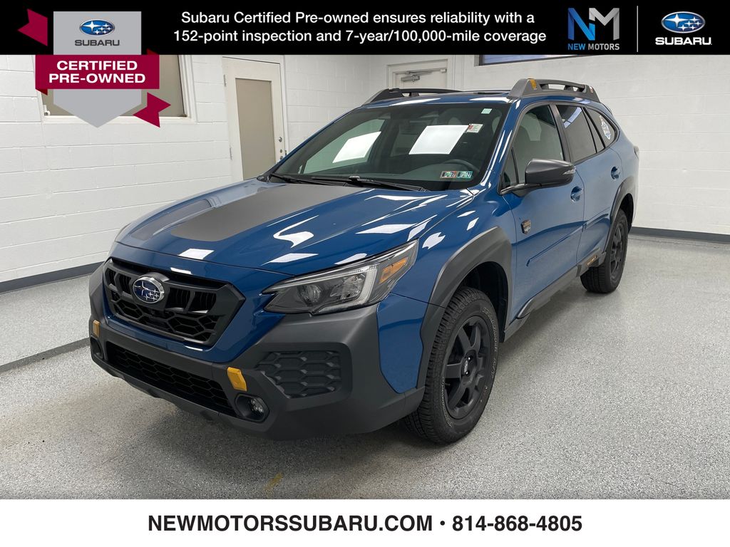 2025 Subaru Outback Wilderness Geyser Blue at New Motors