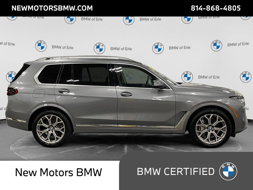 2024 BMW X7 xDrive40i Skyscraper Gray Metallic at Solomon Chevrolet