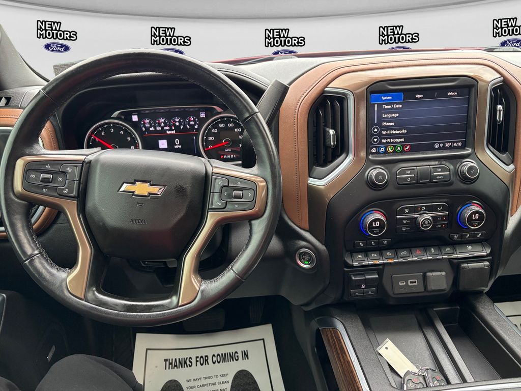 2021 Chevrolet Silverado 1500 High Country Cherry Red Tintcoat at Auto Express Rt. 8