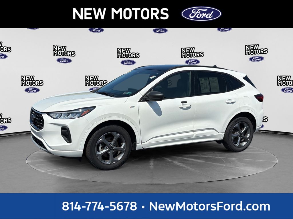 2023 Ford Escape ST-Line White Metallic at Warne Motors