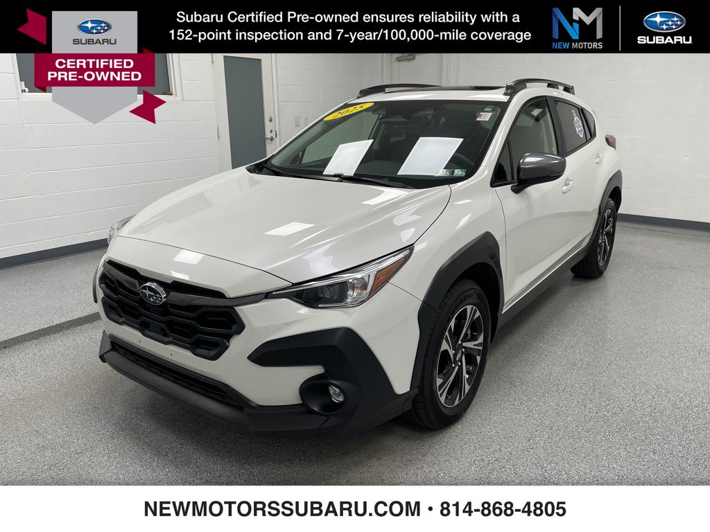2025 Subaru Crosstrek Premium Crystal White Pearl at New Motors