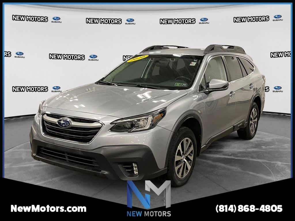 2020 Subaru Outback Premium Ice Silver Metallic at New Motors