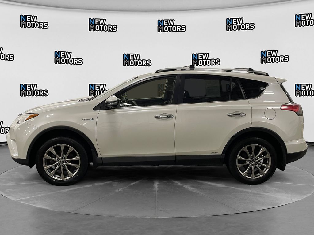 2016 Toyota RAV4 Hybrid Limited Blizzard Pearl at South Park Mitsubishi