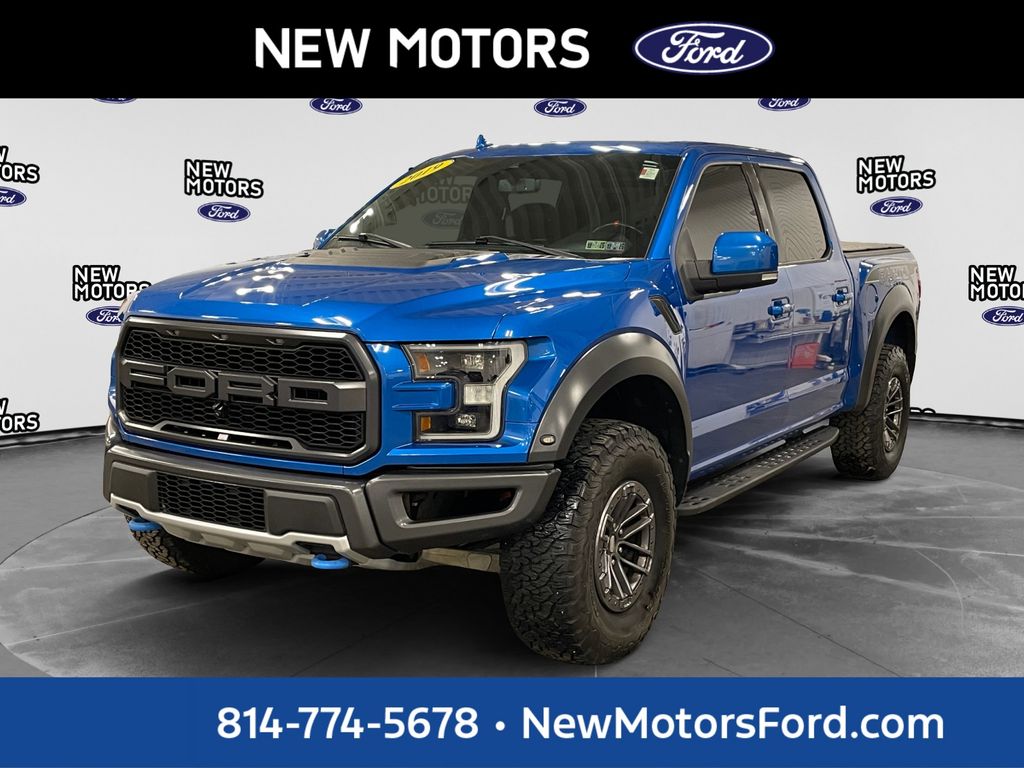 2019 Ford F-150 Raptor Blue Metallic at Auto Express Rt. 8