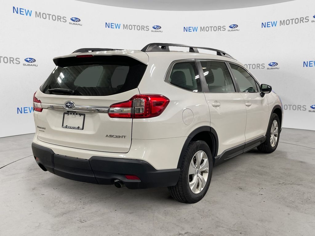 2019 Subaru Ascent Base Model 8-Passenger Crystal White Pearl at New Motors