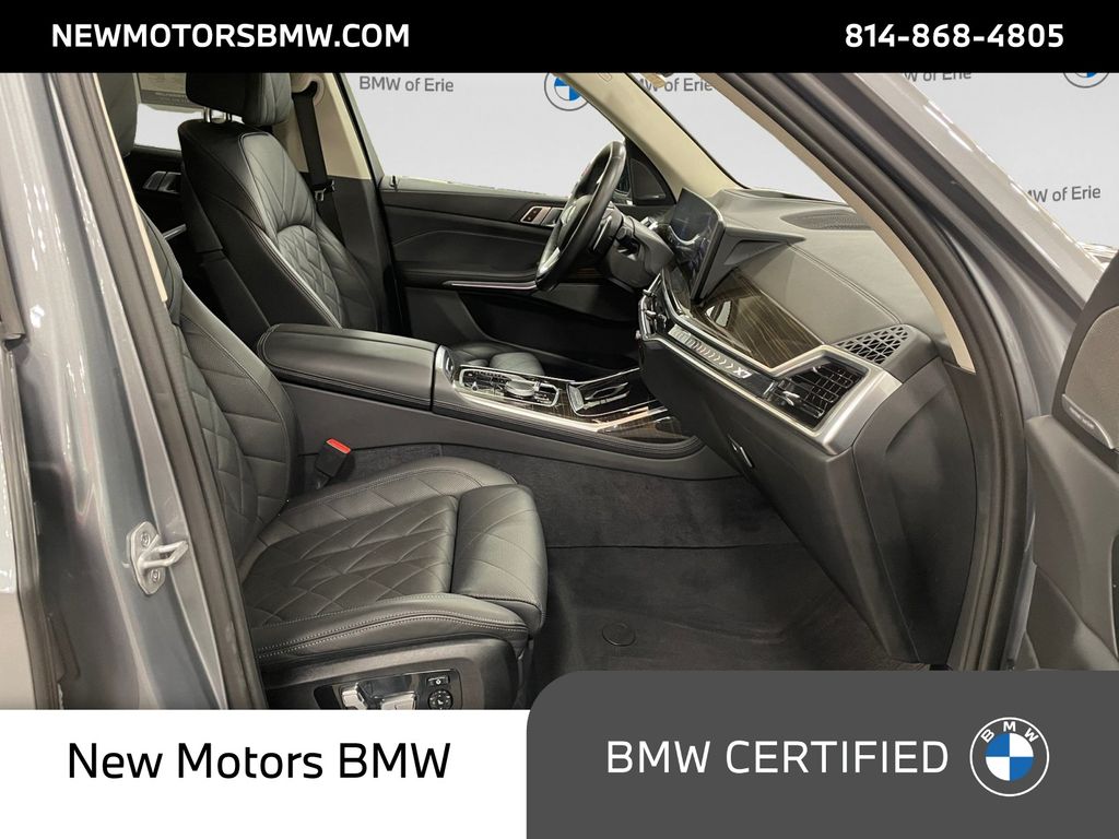 2024 BMW X7 xDrive40i Skyscraper Gray Metallic at Solomon Chevrolet