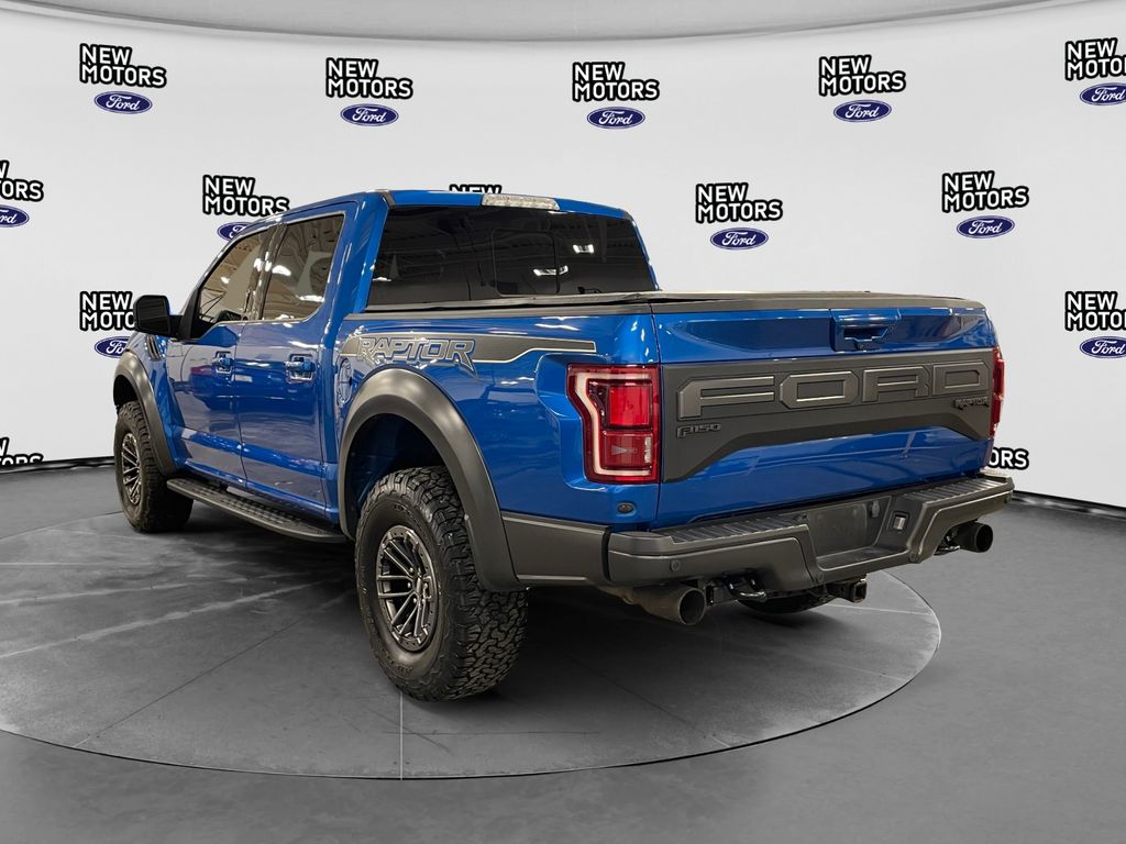 2019 Ford F-150 Raptor Blue Metallic at Auto Express Rt. 8
