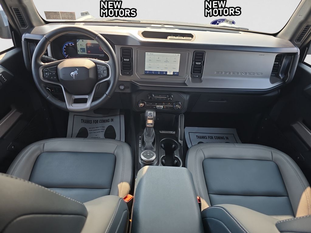 2023 Ford Bronco  Azure Gray Metallic Tri-Coat at Town & Country Ford