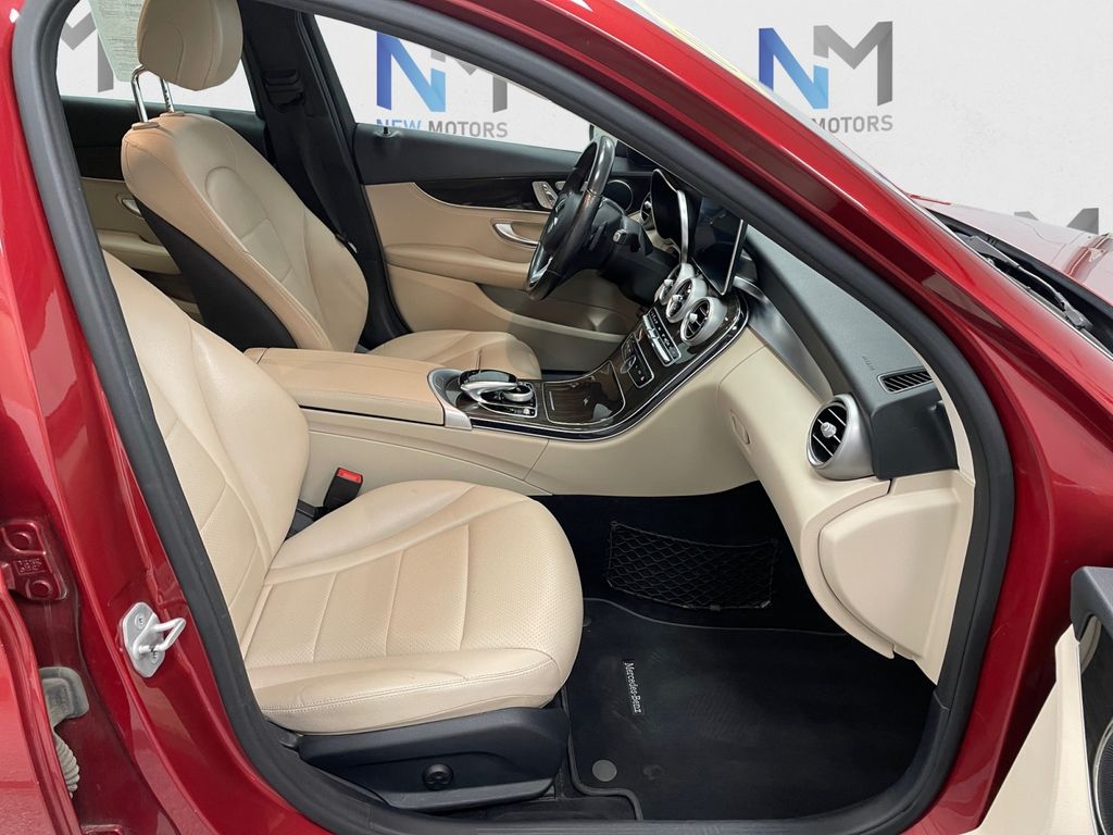 2016 Mercedes-Benz C-Class C 300 4MATIC designo Cardinal Red at Braxton Motor Co
