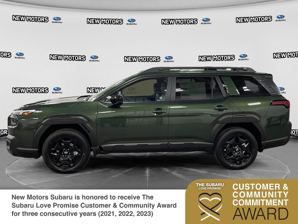 2026 Subaru Outback Limited Deep Emerald Green Pearl at Braxton Motor Co